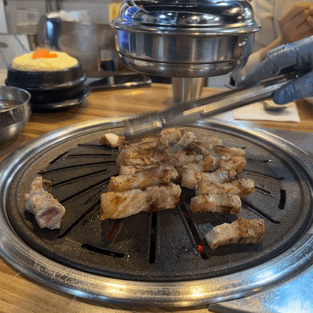  석촌고분역 삼전정육식당 생삼겹살 항정살 리뷰
