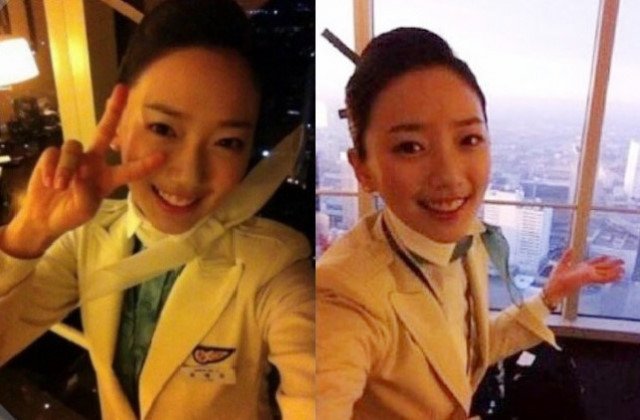  19살에 대한항공 얼짱 승무원 CA 캐빈 어텐던트로 유명했던 연예인