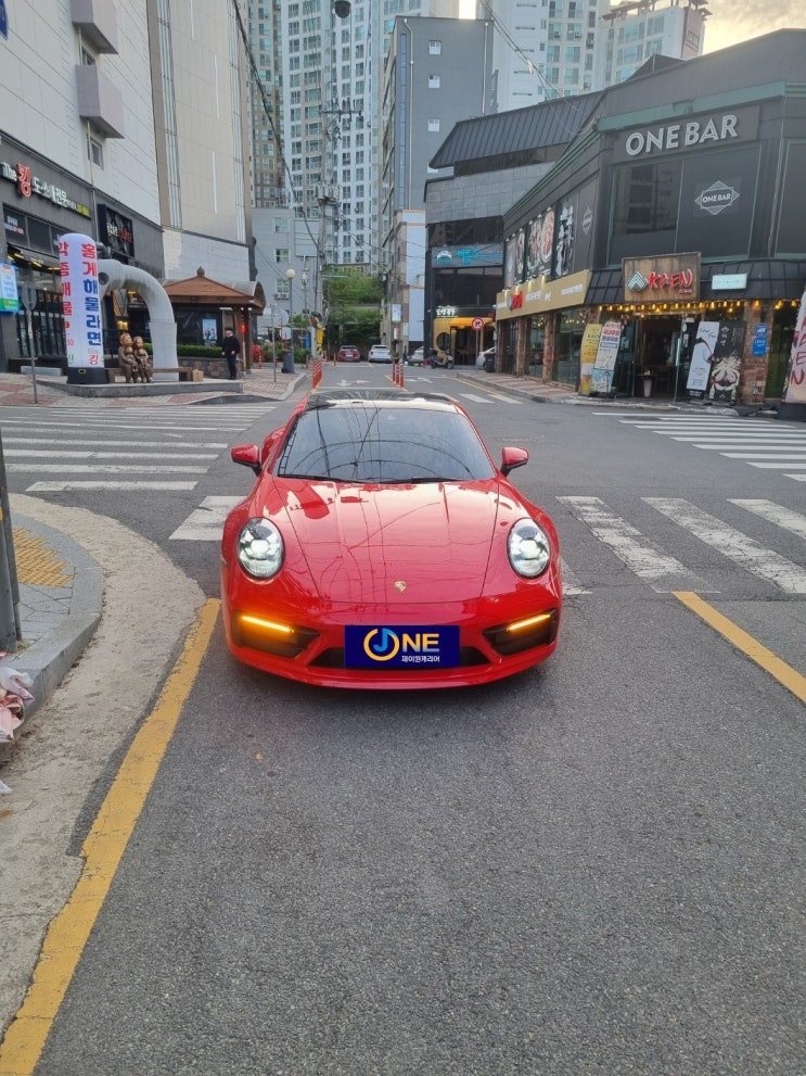  포르쉐 911 카레라S[제이원캐리어] 경남통영-전라도광주 탁송.