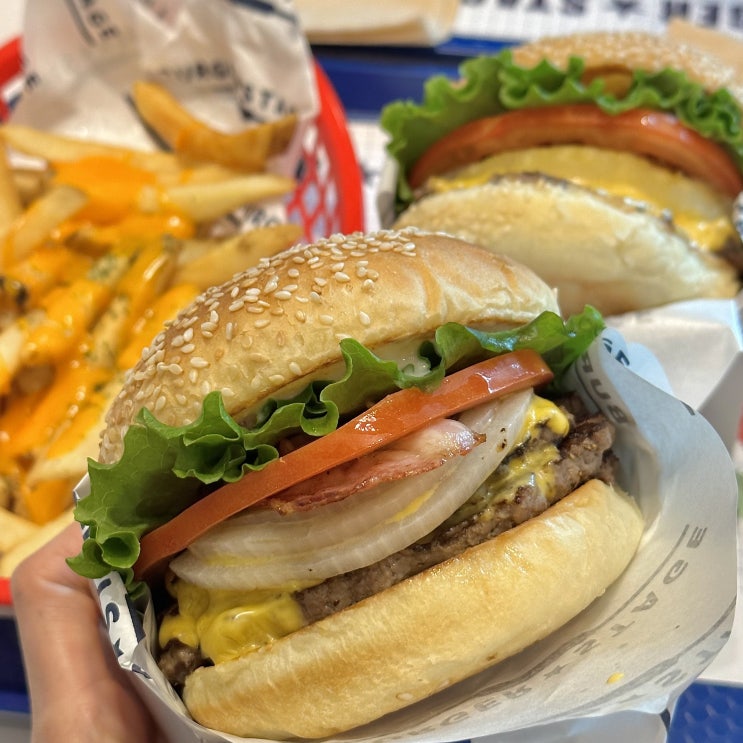 인천 수제버거 맛집 버거스테이지 호구포역점 인천 논현동 수제버거