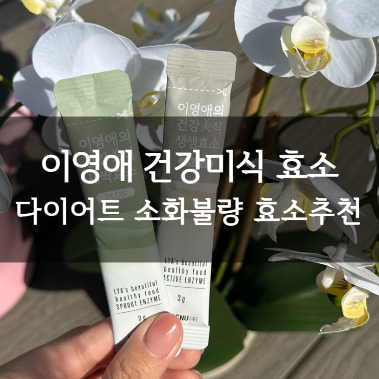  이영애 소화효소 추천 ㅣ 더부룩함 소화불량에 알맞는 소화효소 건강미식