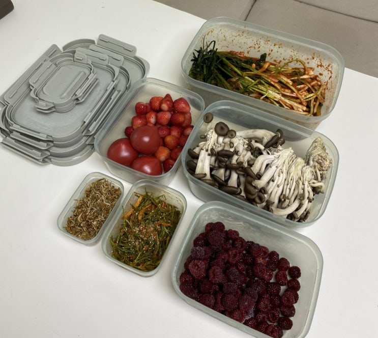  반찬통세트 락앤락착착 냉장고정리용기 이거면 됨