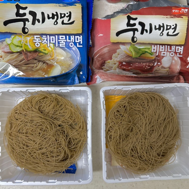  농심 둥지냉면 다가오는 여름 집에서 편하게 냉면의 계절 즐길 수 있어요