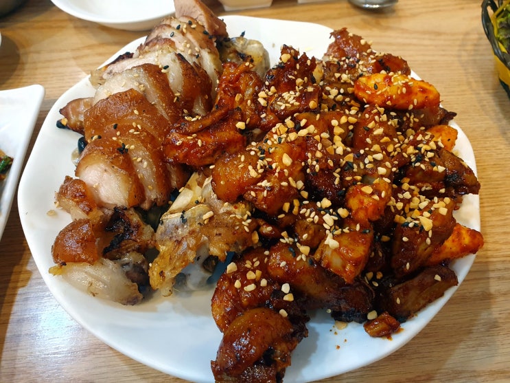  강동역 맛집 예가족발 성내동 족발 꿀맛