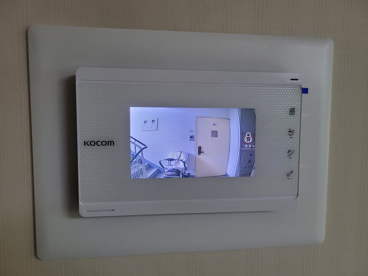 오산 수청동 오산대역우미린아파트 코콤 비디오폰 K6B VP-70C 교체 설치