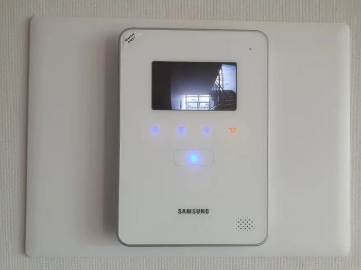 삼성 디지털 비디오폰 가평 파란채 아파트 시공