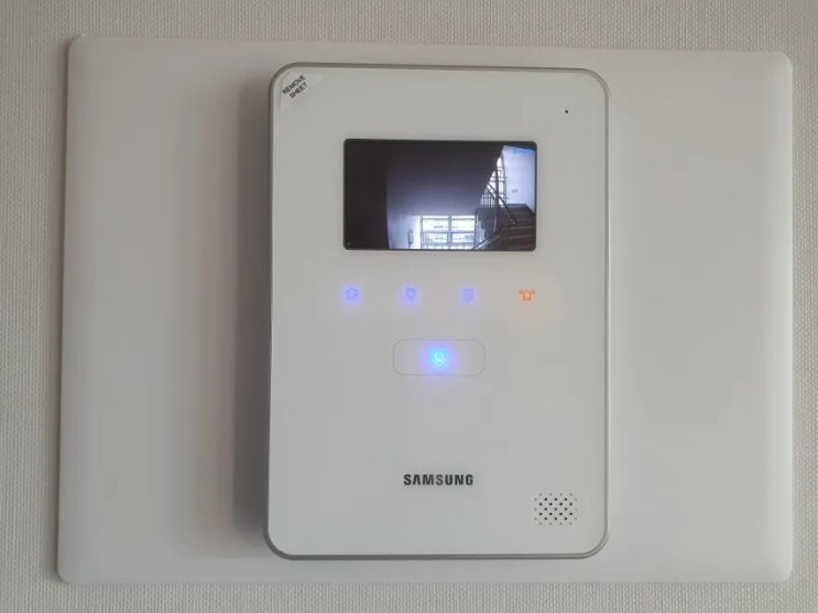  삼성 디지털 비디오폰 가평 파란채 아파트 시공