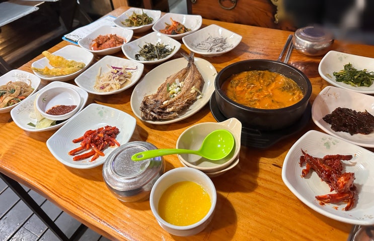  대구 수목원 고등어 한정식 맛집 달서구 동이 식당