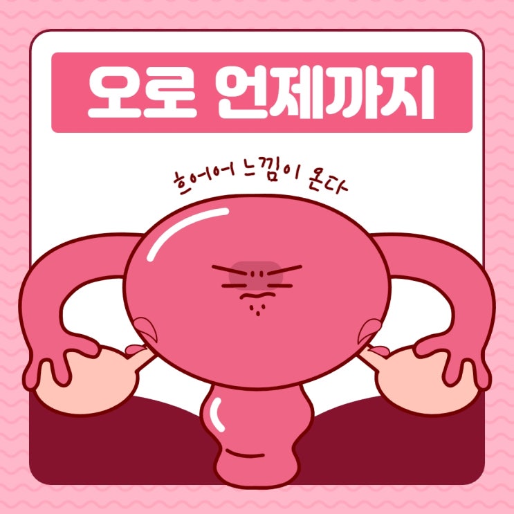  자궁청소부 오로 언제까지 지속되나요