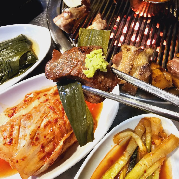  고기구워주는 구로디지털단지역맛집 김돈이 제주흑돼지 연탄구이