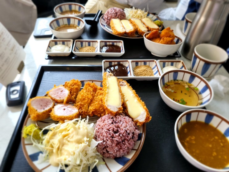  진주 바삭바삭 신선하고 맛있는 일일 한정 돈카츠집!! 하동돈가스
