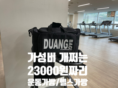  헬스가방 운동가방 추천 가성비 개쩌는 에스썸 칸막이 있는 스포츠가방 #내돈내산