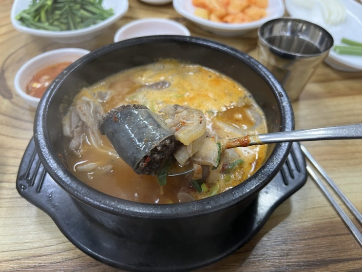  [서울/교대]남부터미널과 교대사이 순대국밥 맛집, 한국찹쌀순대
