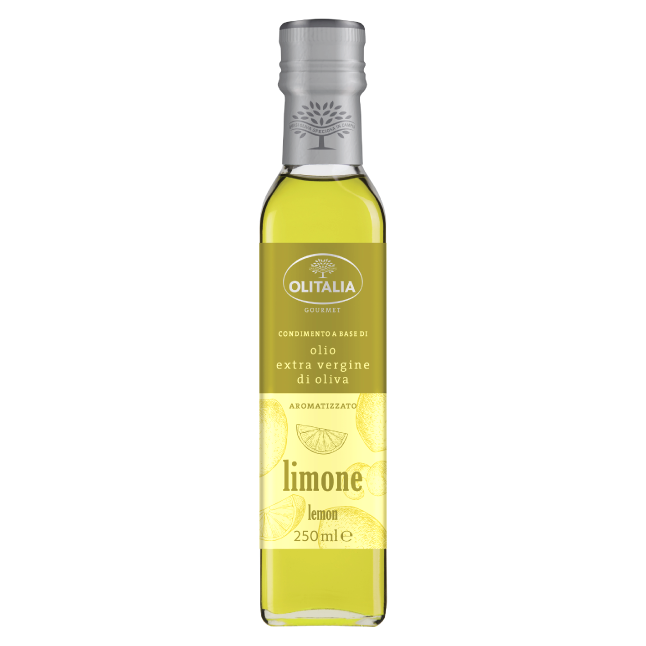 올리타리아 레몬 올리브오일 (250ml x 12개입) 신선 상큼 레몬향 샐러드 해산물 육류 고급 풍미 비결