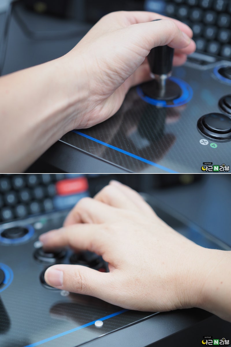 PS5 조이스틱 EX레볼루션 v5, PC 모바일 엑스박스 닌텐도까지 호환되는 아케이드 스틱 : 네이버 블로그