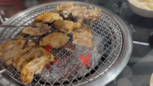  신사동 은화계 신사도산대로점 | 소금 숯불 닭구이, 유자토마토절임 압구정 맛집: 서울/논현동