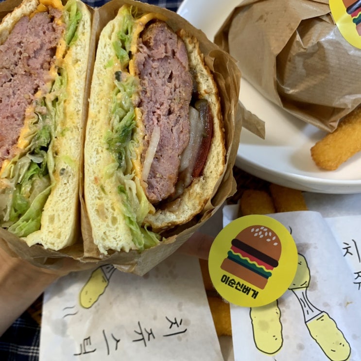  현지인도 좋아하는 여수 이순신광장 맛집, 이순신 수제버거