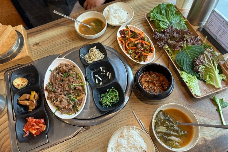  군포 맛집 제대로된 한식이 먹고 싶다면 명가시골밥상