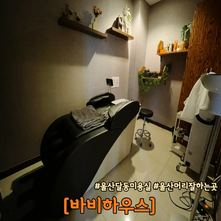  울산 삼산동 미용실 바비하우스 헤드스파로 두피건강 되찾자