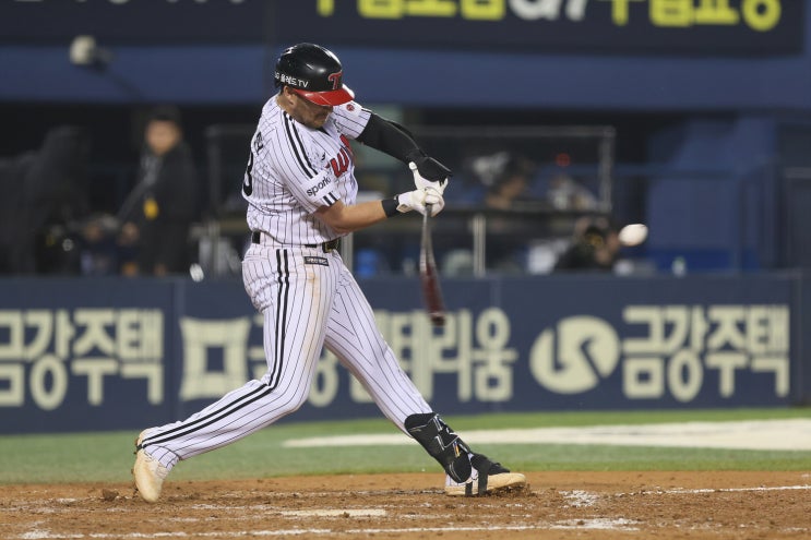  오스틴 파워 발사각 19도, 타구속도 180KPH 넘으면 잠실도 홈런!