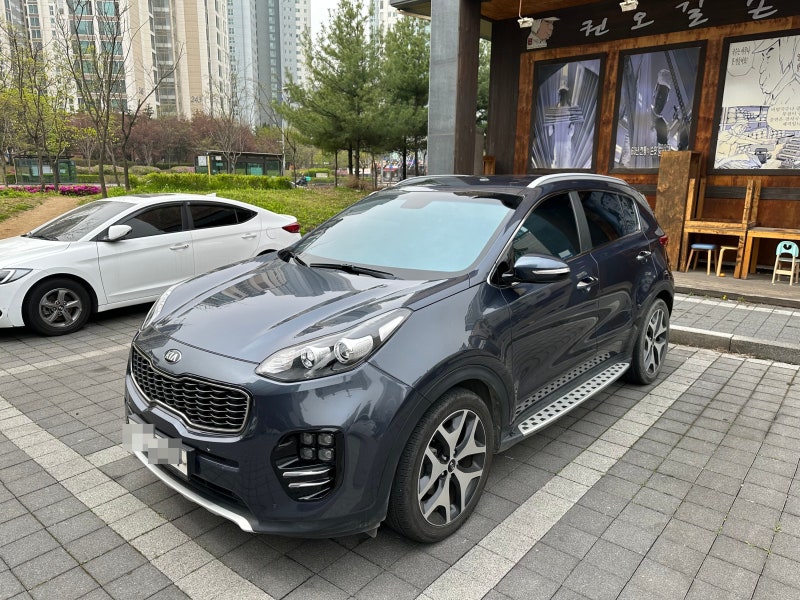 인천 서구 / 썬팅 / 인천 미추홀구썬팅 스포티지QL 레이니블루 시공후기 / 기아 / 스포티지 / 더 뉴 스포티지 R