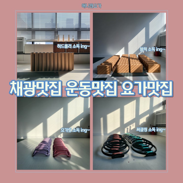  [ 선유도 요가 ] 채광맛집 운동맛집 요가맛집 애니원요가