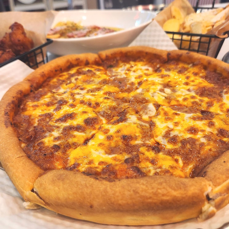  [고덕동맛집]빅스타피자 고덕점 _ 치즈 듬뿍 들어간 시카고 피자 찐 맛집 추천합니다!!!!