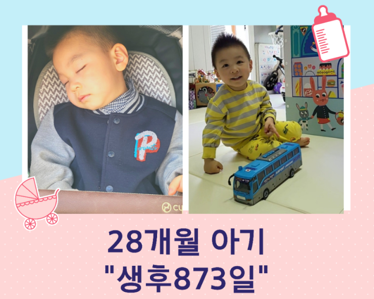  28개월 아기의 일상(생후 873일)