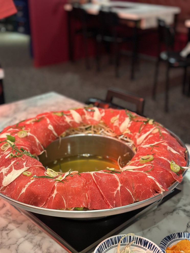  예쁘고 맛도 좋은 화샨샤브 대전은행동맛집