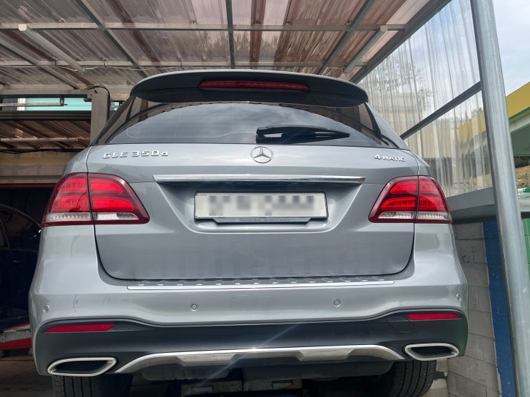  GLE 350 D 4MATIC 차량 작업일지