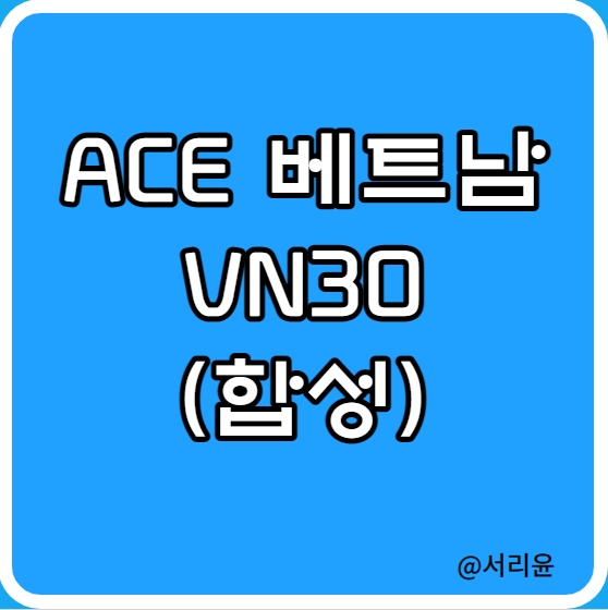 ACE 베트남VN30(합성) ETF 분석 (Ft. 베트남 ETF 및 ACE 베트남VN30선물블룸버그레버리지(H))