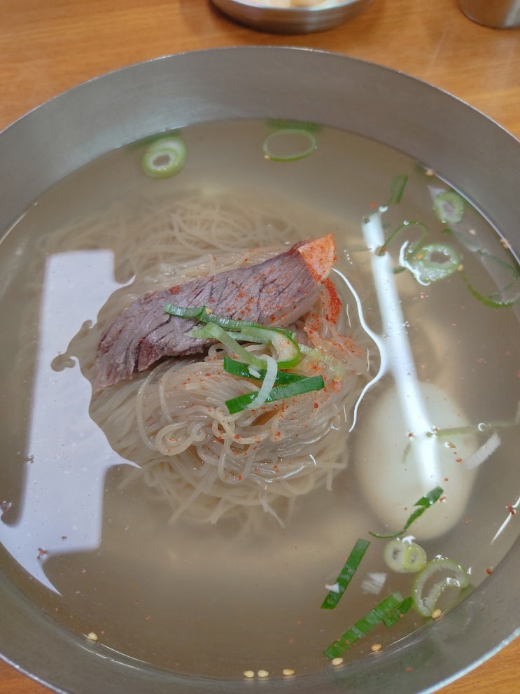  평양냉면 비교 필동면옥vs부원냉면