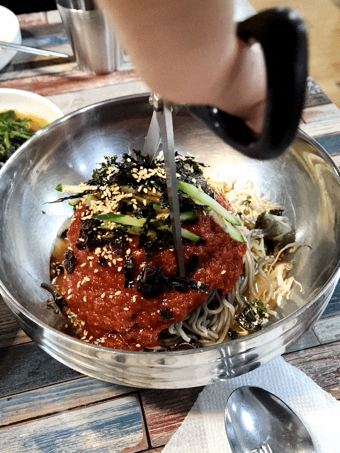  군산 옥산면 청암산 근처 호남메밀막국수 점심메뉴로 딱!
