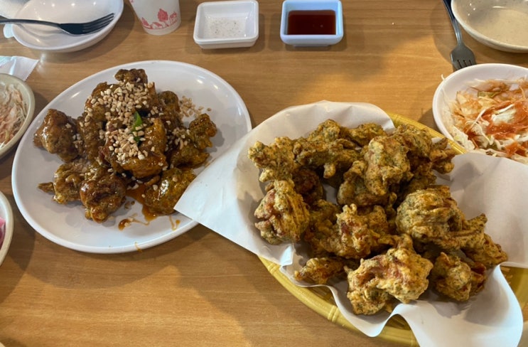 동인천 신포시장 닭강정 맛집 ‘신포야채치킨’ 내돈내산