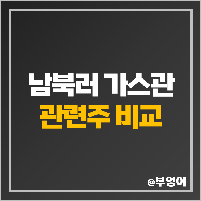 남북러 가스관 사업 관련주 비교 : 디케이락 이엠코리아 세아제강 조광ILI 화성밸브 동양철관 삼현철강 엔케이 대동스틸 도양에스텍 주식 주가 PER PBR 배당금 시가총액 순위