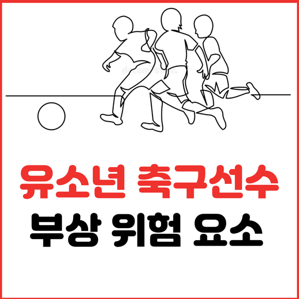 [논문근거] 유소년 축구선수 부상의 위험 요소 / 내적 및 외적 위험 요인