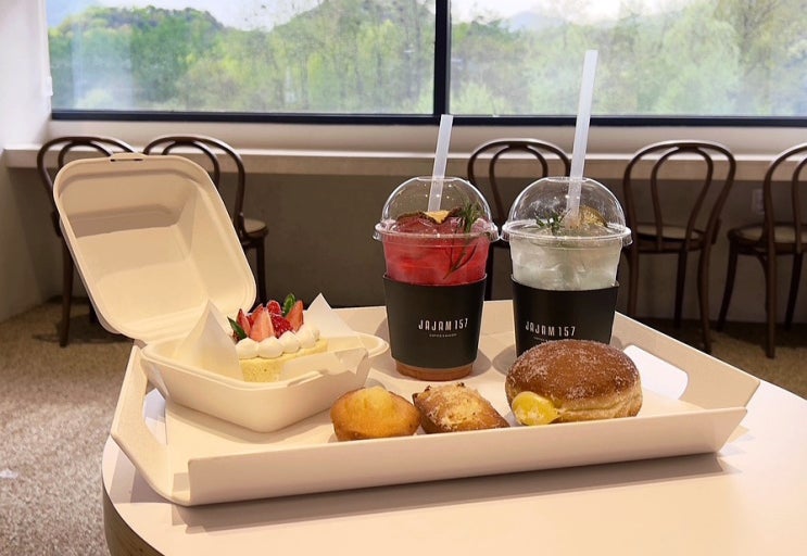  정말 예쁜 가평카페 쁘띠프랑스 남이섬 근처 북한강 리버뷰 맛집 : ) 자잠157 베이커리
