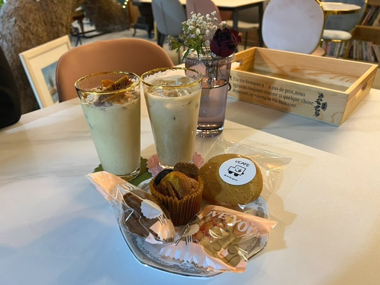  [강릉 포남동 카페] 세차장 안에 있는 디저트 수제청 맛집 유카페