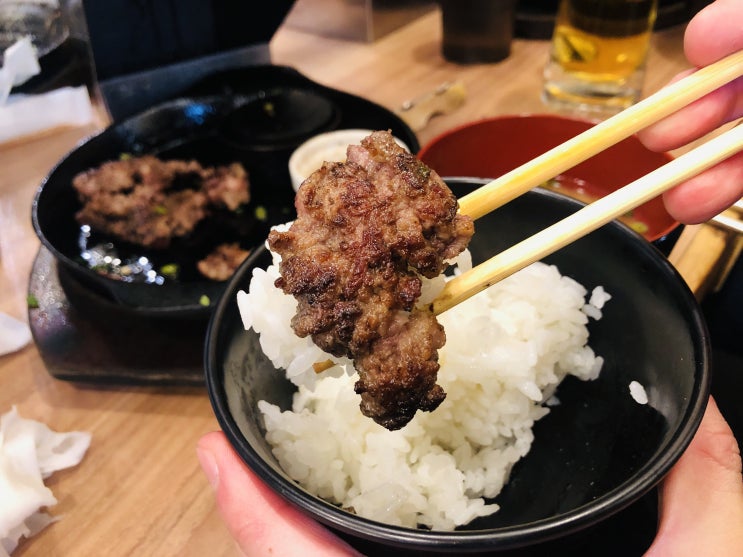 하카타 맛집추천 키와미야 함바그 하카타역 함박스테이크