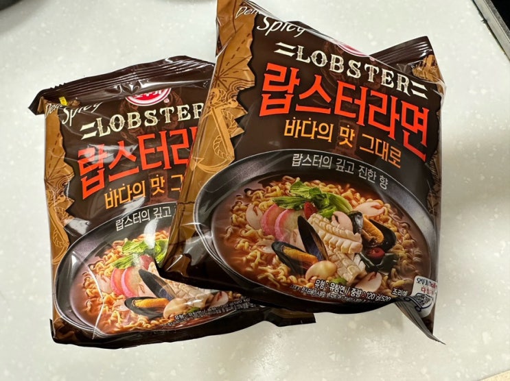  오뚜기 랍스터 라면 해장 라면 요리 추천
