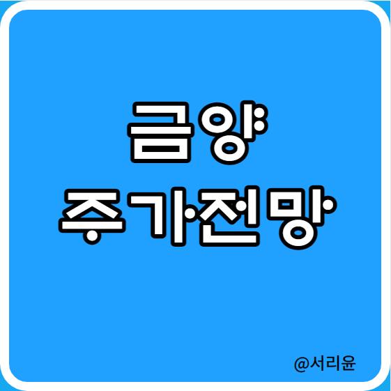 금양 주가전망 및 실적분석 (Ft. 시가총액 및 2차전지 관련주)