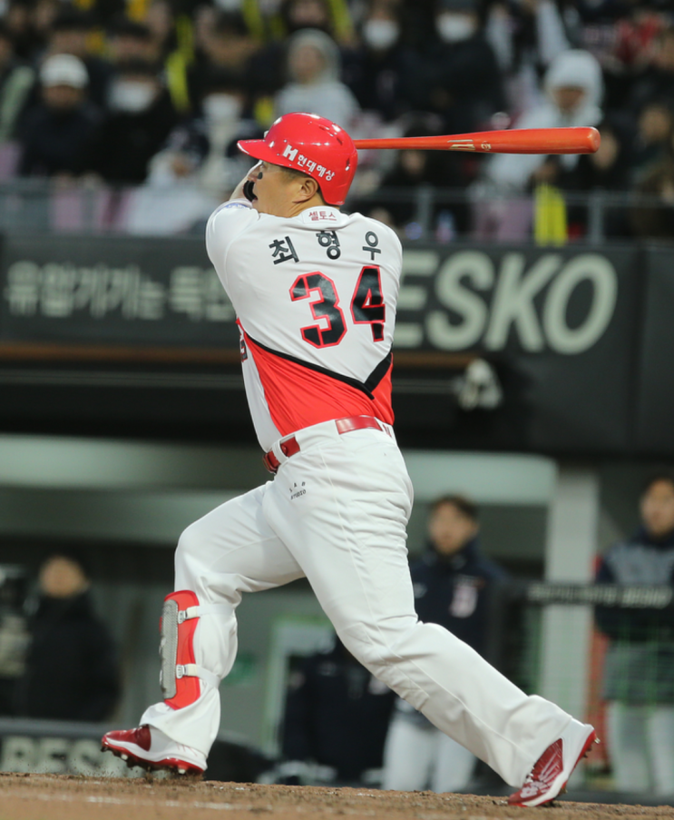KIA <b>최형우</b>, 통산 465호 <b>2루타</b> 이승엽을 넘어 'KBO리그 역대... 