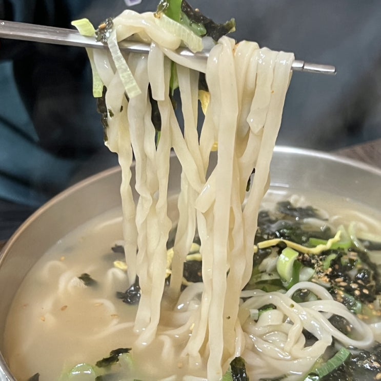  원주 중앙시장 칼국수 맛집, 할머니만두 칼국수