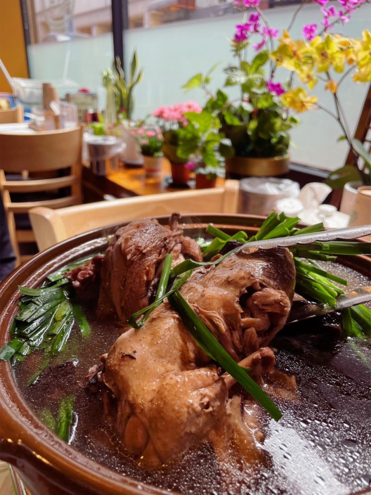  평상집 성남점:) 능이닭백숙으로 몸보신 제대로 하기