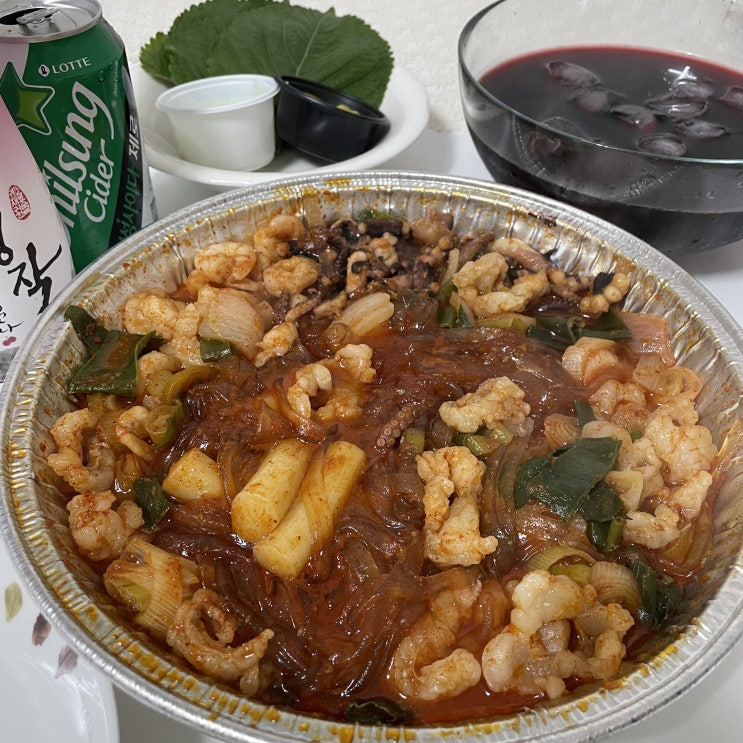  신림 마약낙곱새 부산에서 먹던 맛 그대로