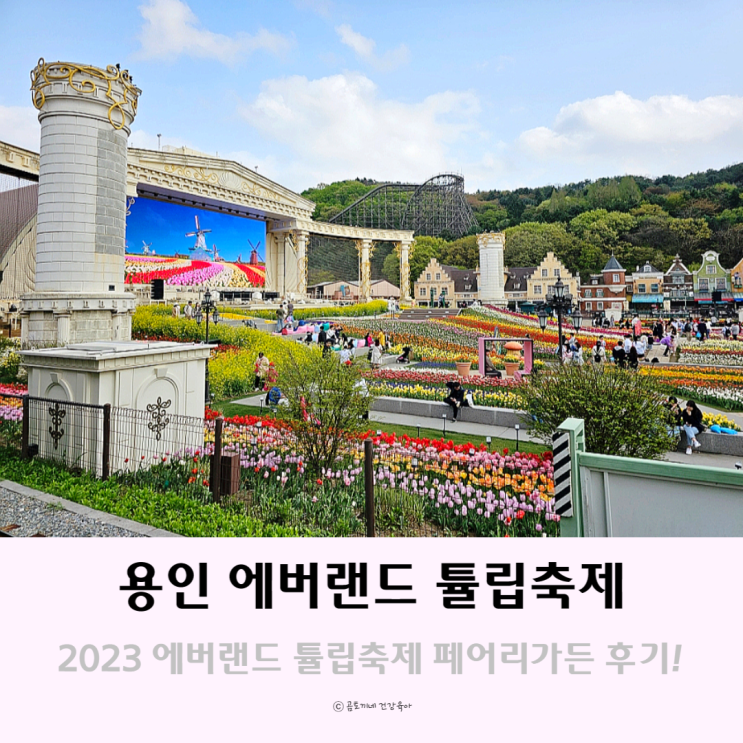 서울근교 꽃구경 경기도 용인 에버랜드 튤립축제 페어리가든 서울근교 꽃구경 경기도 용인 에버랜드 튤립축제 페어리가든