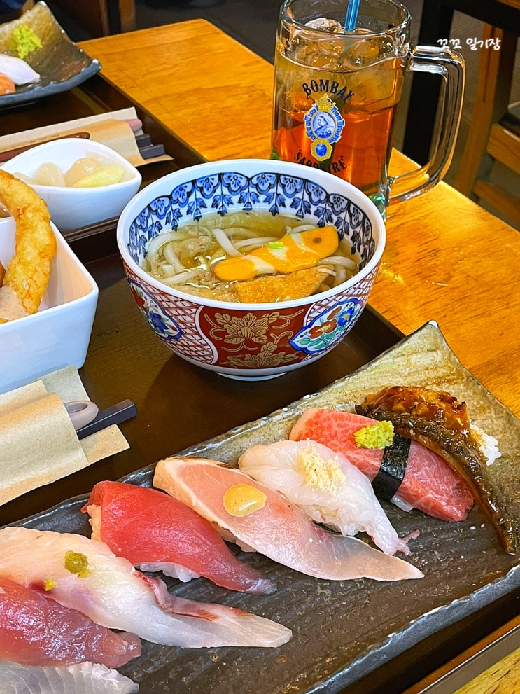  왕십리 행당동 맛집 두툼고퀄 걸작스시 세트 맛보기 - 스시도쿠 왕십리본점