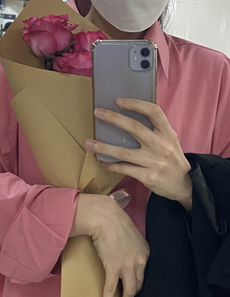  발산역꽃집 '꽃한모금' 장미꽃 가격(분홍장미)