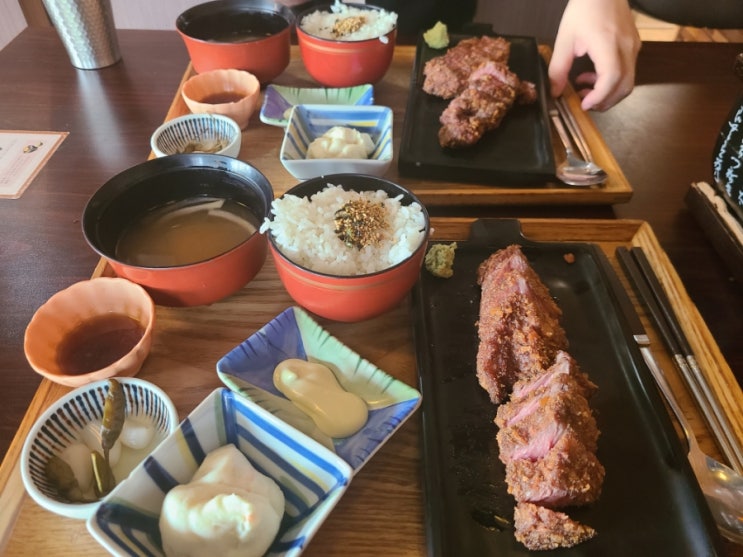  [외식-규카츠] 비교 해보려고 가본 고베규카츠 수원인계점