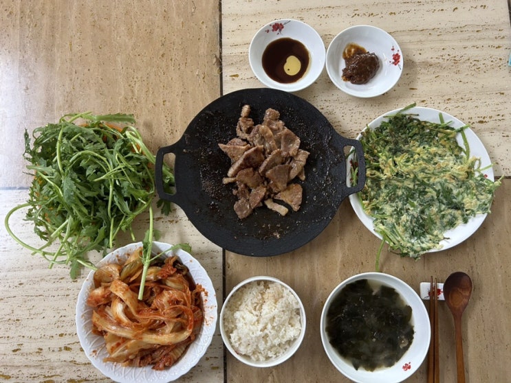  먹부림을 하다: 팔공산 산행을 앞두고